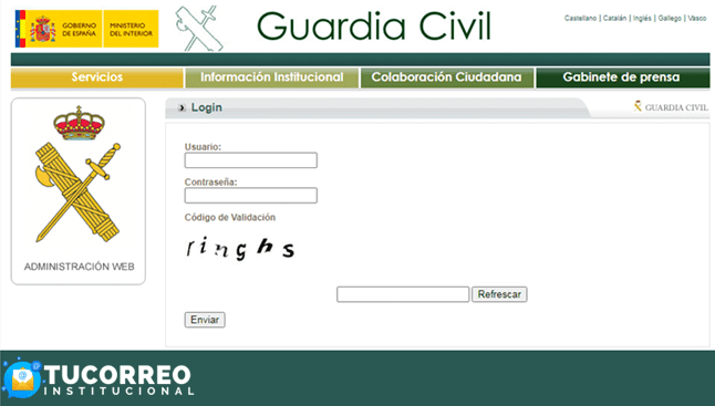 Correo Web Guardia Civil Correo Web Guardia Civil